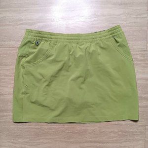 COLUMBIA Sportswear Women's Small Tidal SKORT PFG Green Poly Blend skirt $50